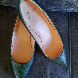 J.Crew 1/2 heel pumps